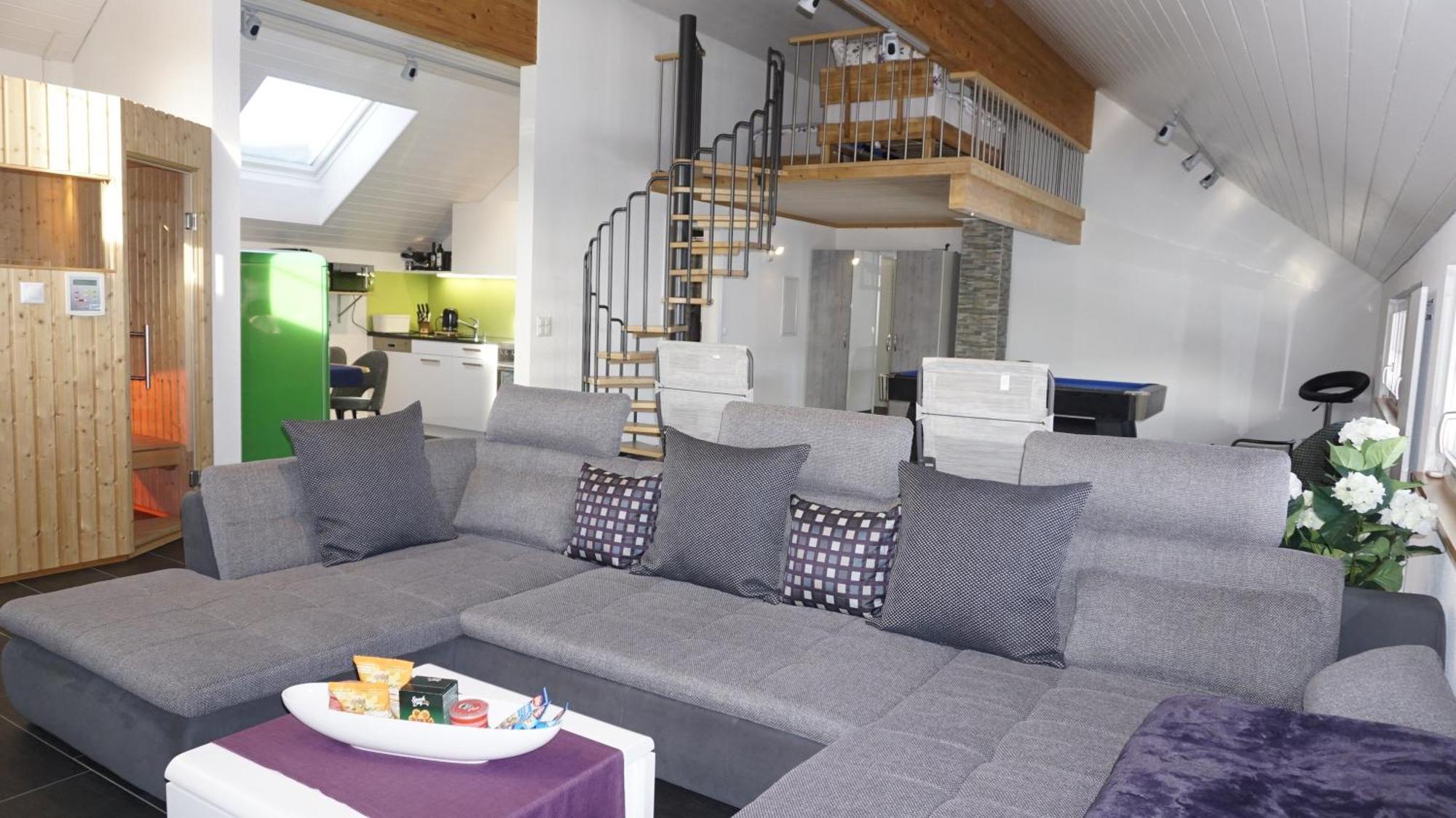 Loft in der Natur mit Gartenzugang und Sauna Herisau Exterior foto