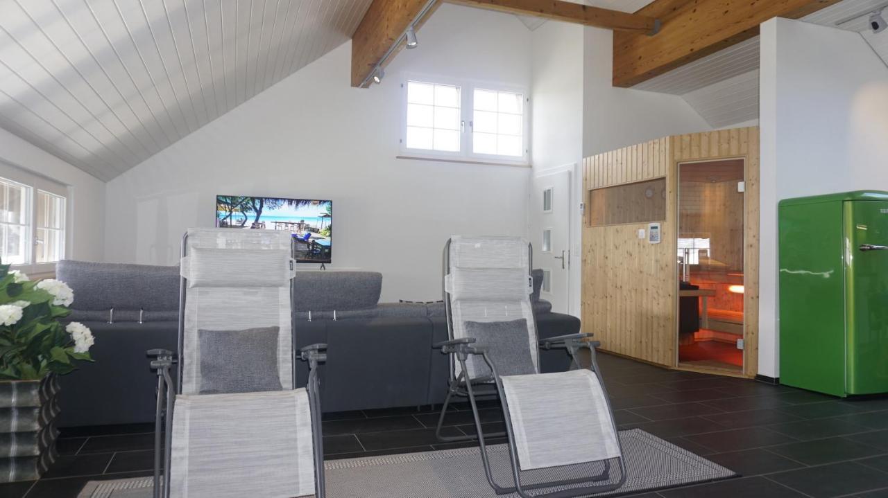 Loft in der Natur mit Gartenzugang und Sauna Herisau Exterior foto