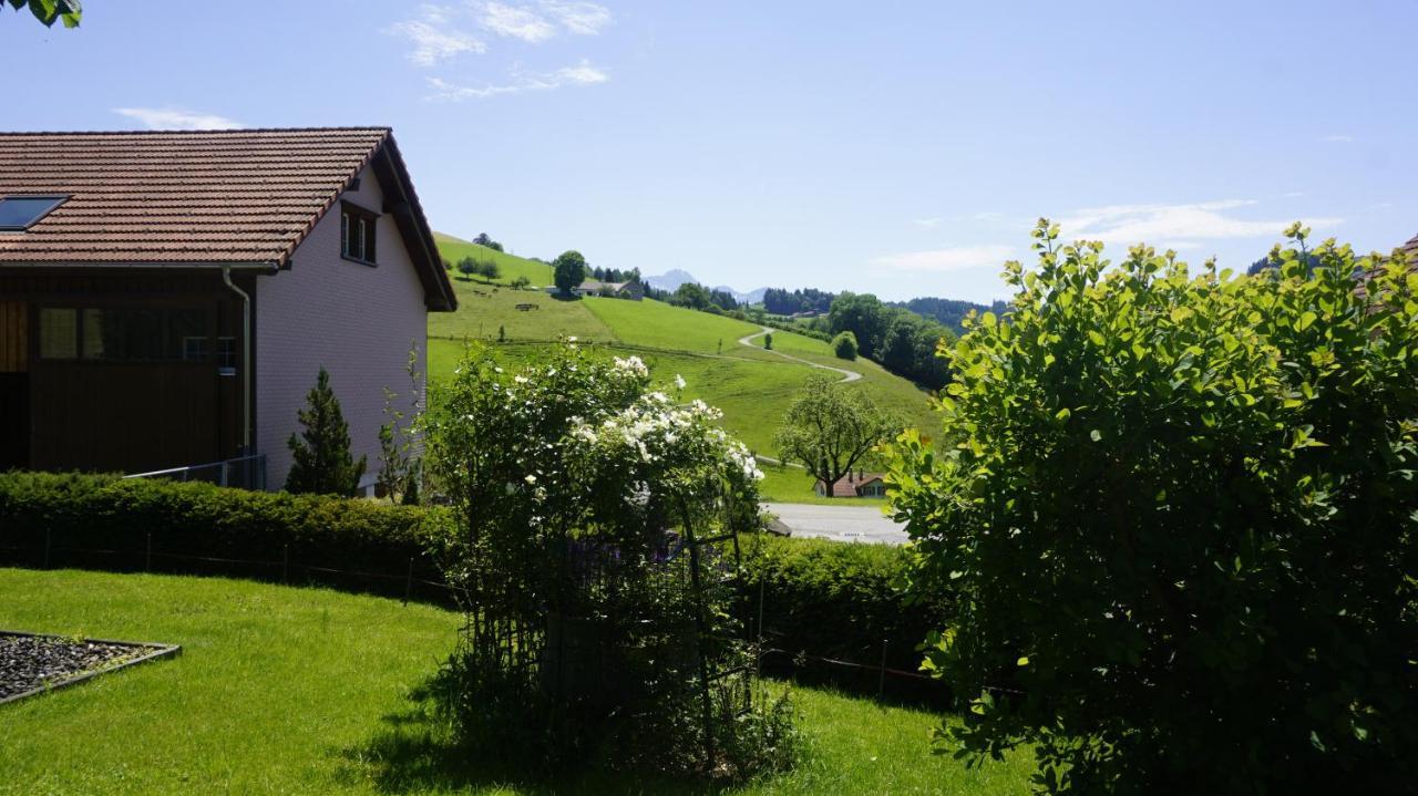 Loft in der Natur mit Gartenzugang und Sauna Herisau Exterior foto
